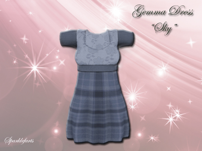 *~*Sparklefarts*~* Gemma Dress Sky!
