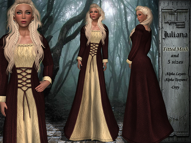 DE Designs - Juliana - Gold/Red