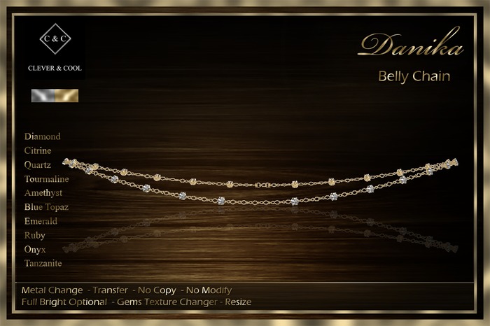 C&C - Danika Belly Chain