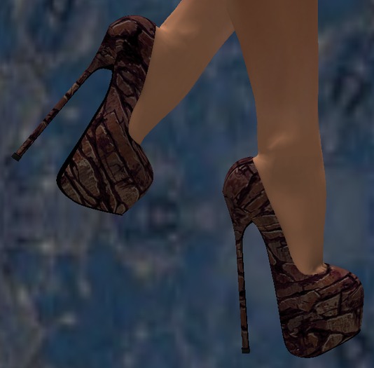 [LLD] Hard Rock Brown Fashion Pumps