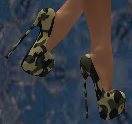 [LLD] Camo Fashion Pumps