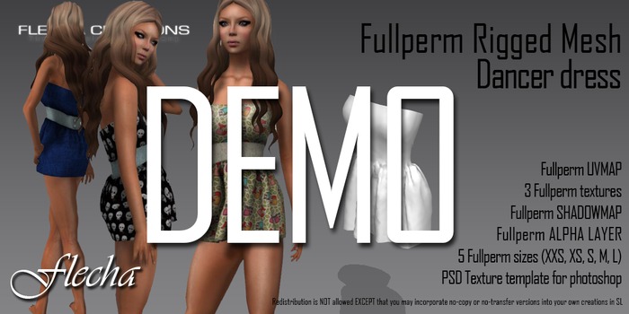 FLECHA Dancer Dress DEMO