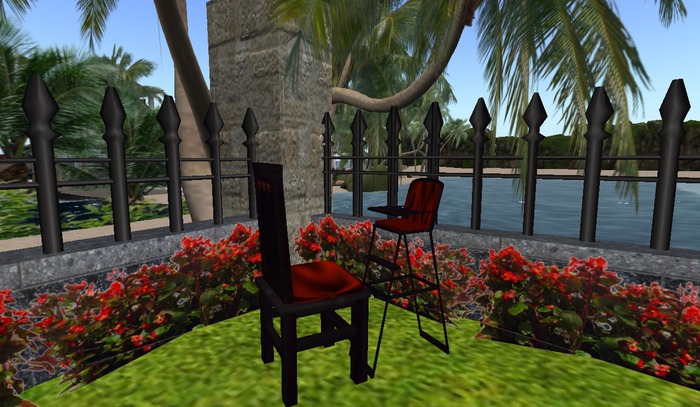 BABY HIGH CHAIR - GOTHIC - ANIMATED