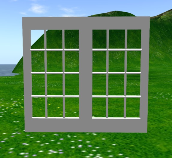 window frame mesh full perm