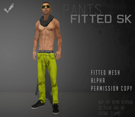 [ Pants FITTED SK ]