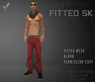 [ Pants FITTED SK ]