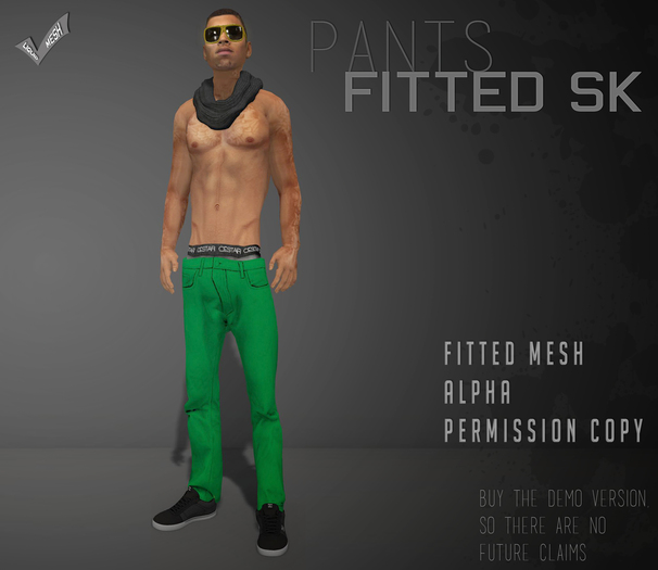 [ Pants FITTED SK ]