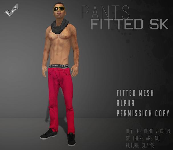 [ Pants FITTED SK ]