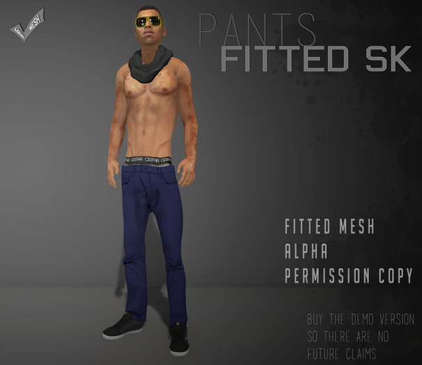 [ Pants FITTED SK ] VIOLET
