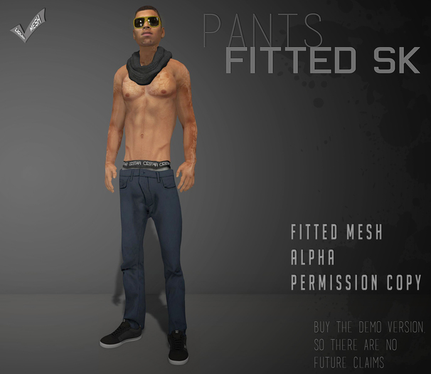 [ Pants FITTED SK ]