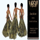 !ABISH! Jackie Gown Fern Blue