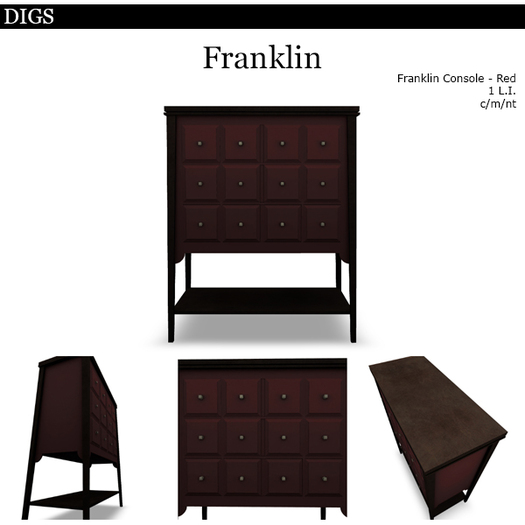 DIGS - Swain End Table [MESH] (Boxed)