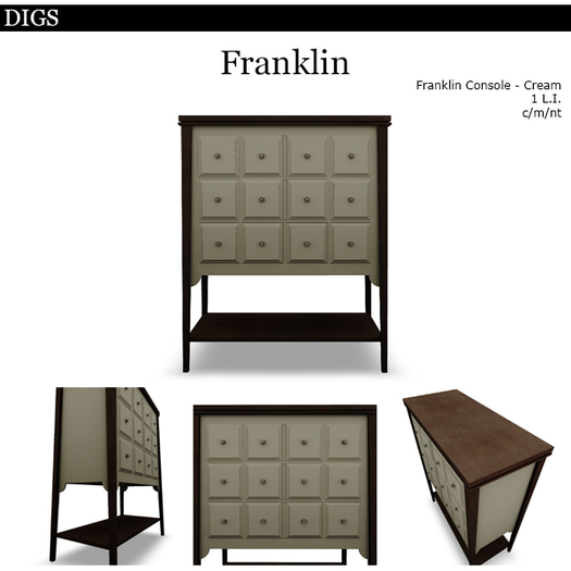 DIGS - Swain End Table [MESH] (Boxed)