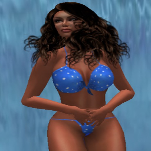 Blue Bikini  Closed