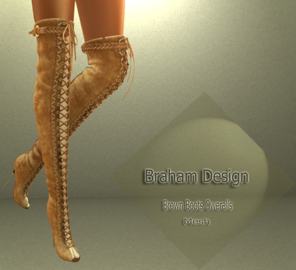Braham Design Brown Boots