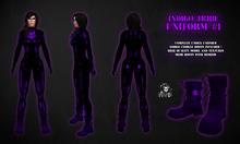 [HR]Indigo Tribe Unisex Uniform 1 - FREE!