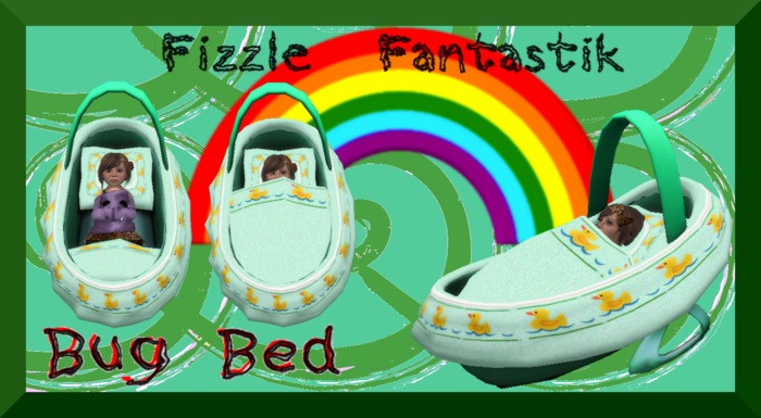 >FF< Bug Bed - Quacks (Green)