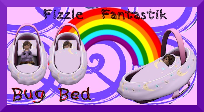 >FF< Bug Bed - Nini (Pink)
