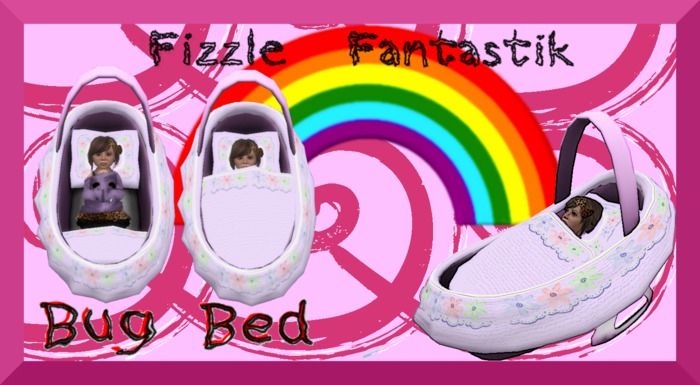 >FF< Bug Bed - Cutie Bloom