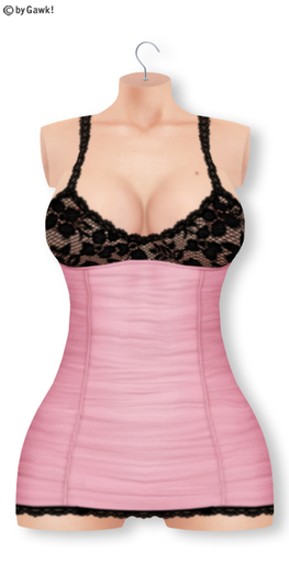 Gawk! Black - Rose Ruffled Lace Dress | BoM
