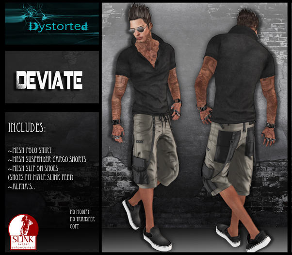.:Dystorted:.Men's Deviate Khaki-[Box]