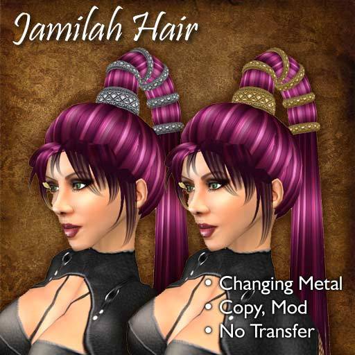 Jamilah Magenta Hair