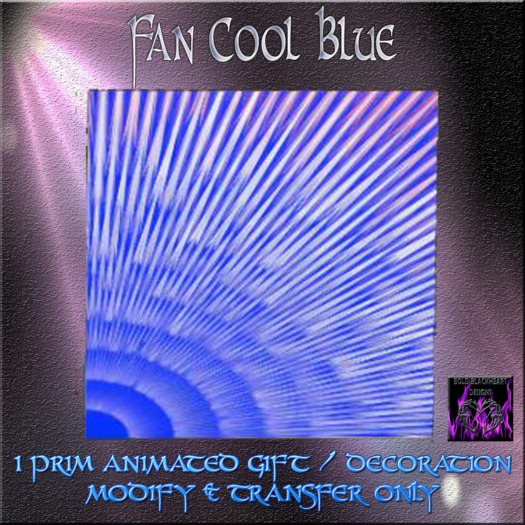 BBD - Fan Cool Blue