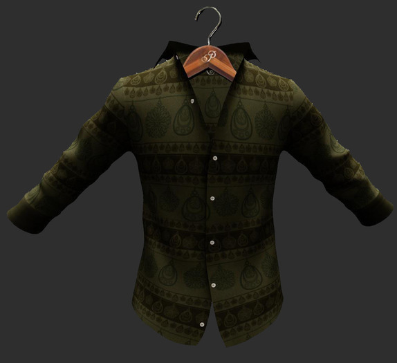 PEER Mesh Shirt Leopard White