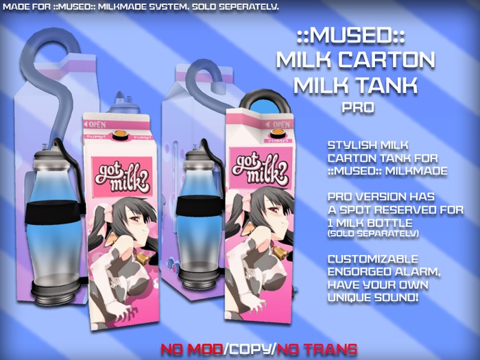 Milk Tank Carton Pro - Pink