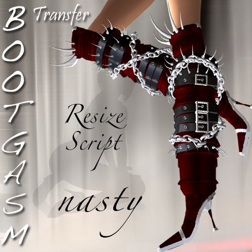 Bootgasm Nasty Red Boots