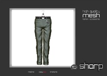 sharp by [ZD] - MESH - "Alec" Cargo Pants