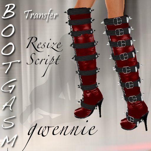 Bootgasm Gwennie Boots Red