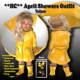 **HC** Kaylee Outfit - Yellow Flowers