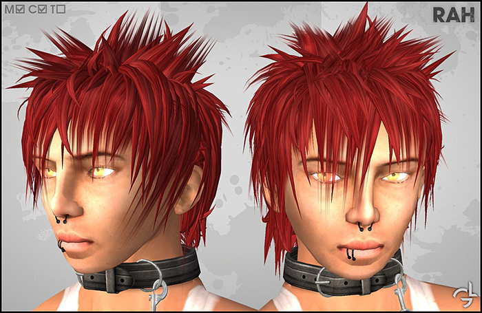 The GL - Hair - Rah - All 24 Colors