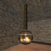 Hanging Fireplace - Rusty Grunge Urban Metal
