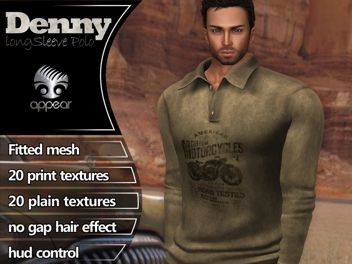 appear - Denny longSleeve Polo