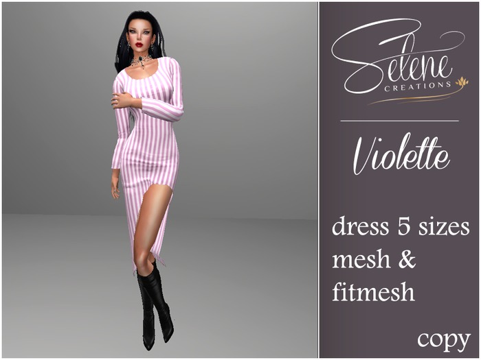 [Selene Creations] Violette pink mesh et fitmesh