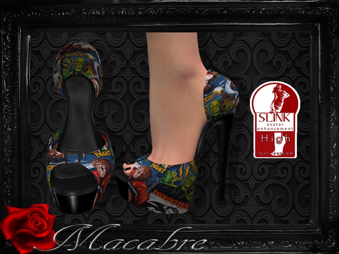 +MC+Monster Comic'S {Slink Feet HIGHT}