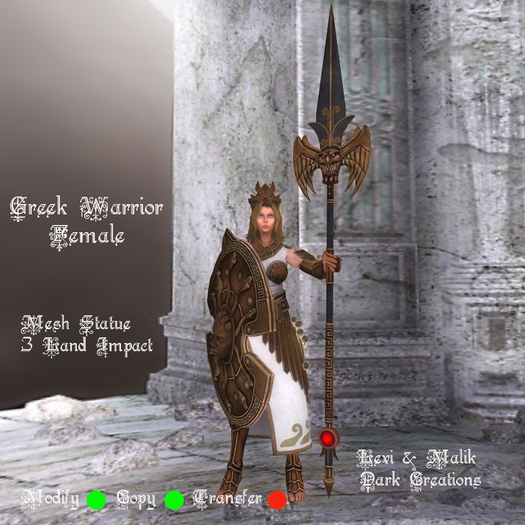 Greek Warrior Female