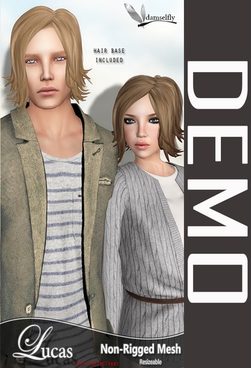 *~*DEMO*~*Damselfly*~*Lucas Non-Rigged Mesh