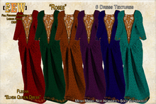 [SEW] Full Permission Textures for Flecha Elven Queen Dress Roses
