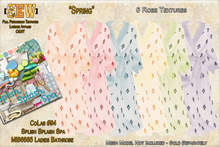 [SEW] Full Permission Textures MI86685 Ladies Bathrobe Spring Splish Splash Spa
