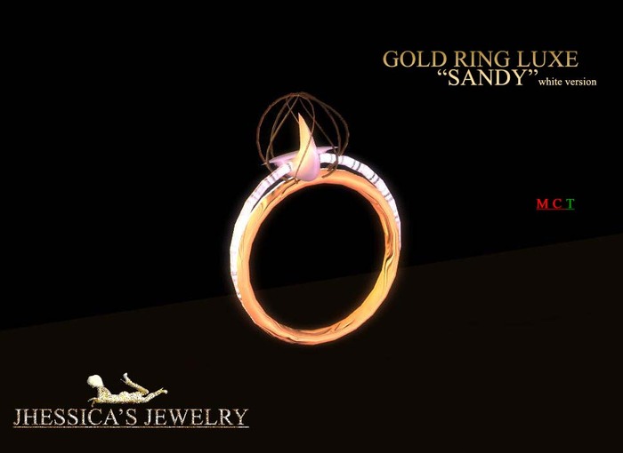 Gold Ring Sandy,white,resizer script