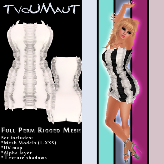 Cocktail Dress "2" (Full Perm/Rigged Mesh)