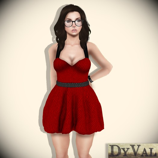 [DV] Sassy Red Dress