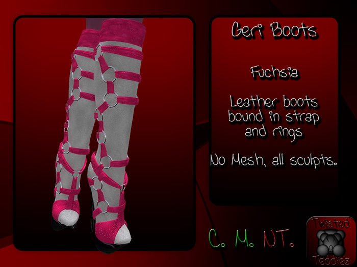 {T.t} Geri Boots - Fuchsia