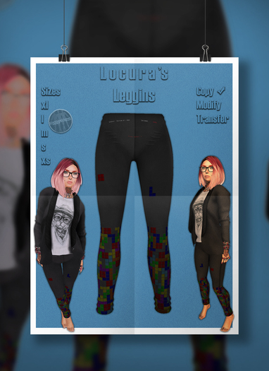 (Locura's)  RiggedMesh Leggins Tetris