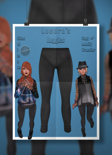 (Locura's) Leggins BlackSuede