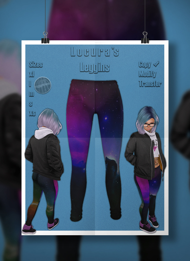(Locura's) Leggins Espaciaridicas V2
