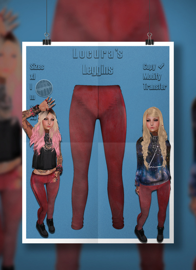 (Locura's)  RiggedMesh Leggins Whaterco